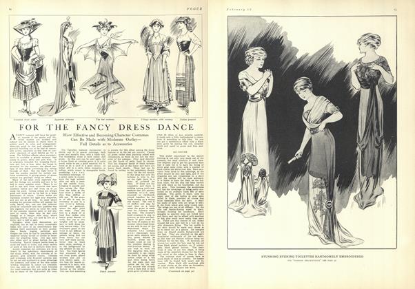 For the Fancy Dress Dance