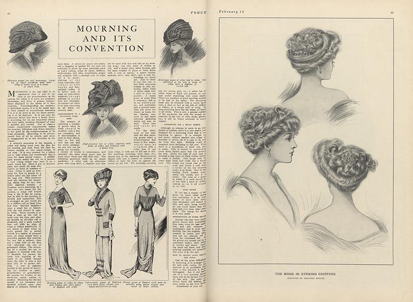 Mourning and its Convention