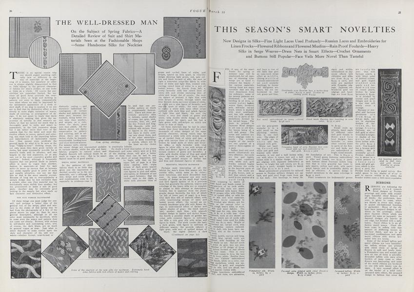 This Season's Smart Novelties