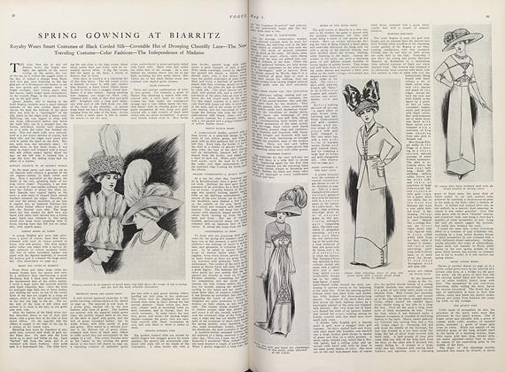 Spring Gowning at Biarritz