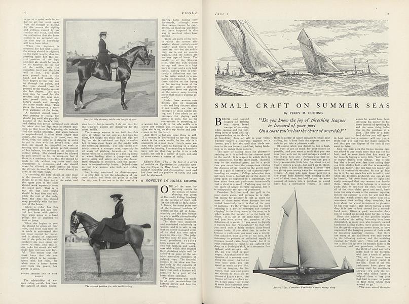 Small Craft on Summer Seas