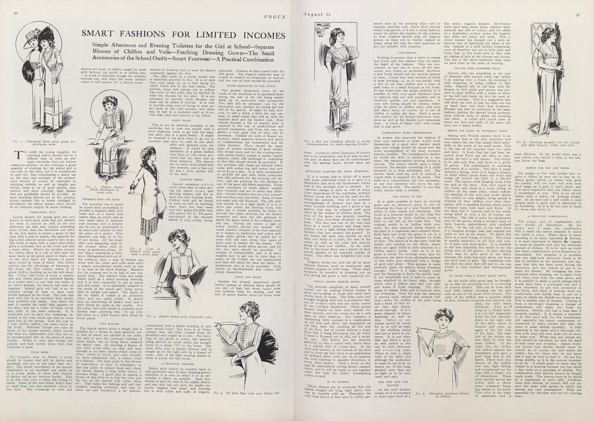 Smart Fashions for Limited Incomes