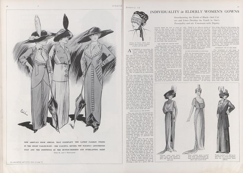 Individuality in Elderly Women’s Gowns