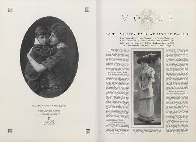 With Vanity Fair at Monte Carlo