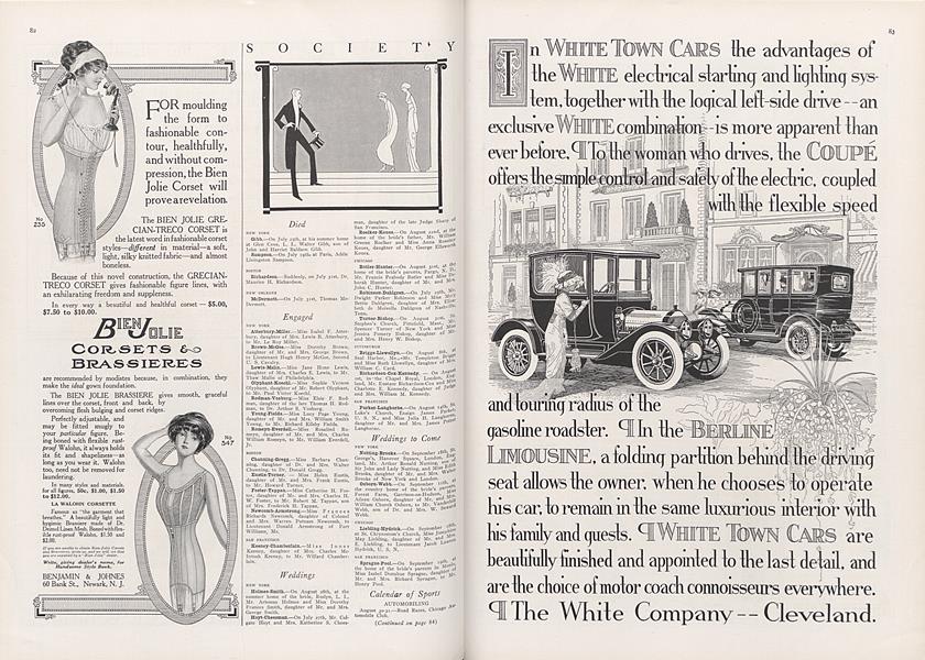 Society Vogue September 1, 1912