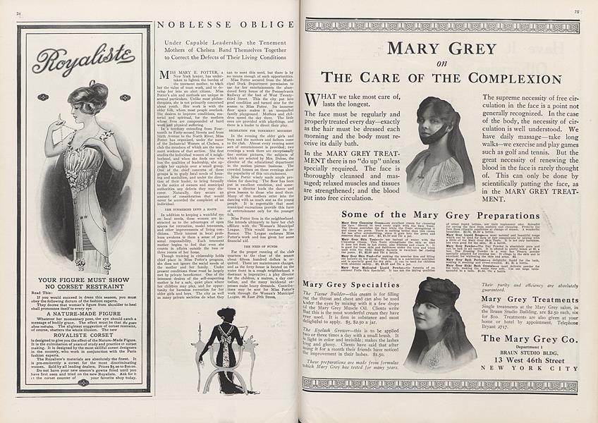 Noblesse Oblige | Vogue | September 15, 1912