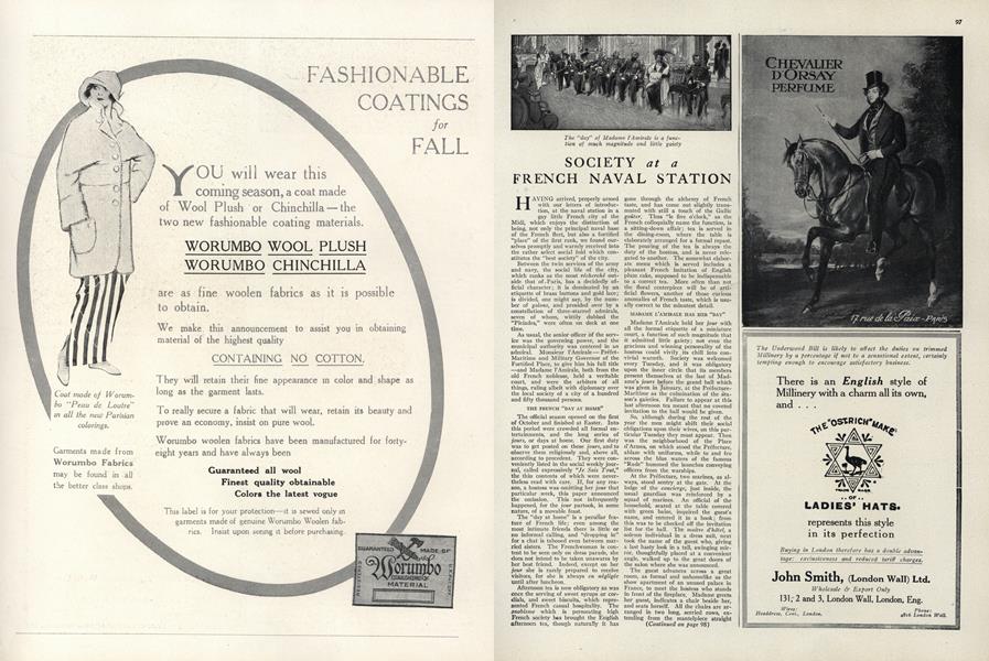 Society at a French Naval Station