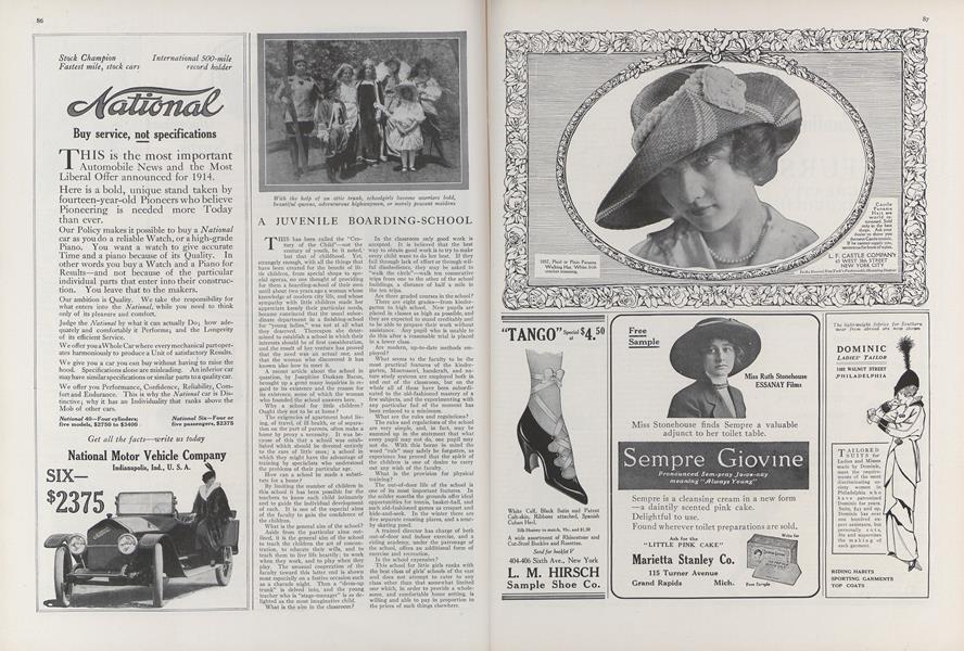 A Juvenile Boarding-School | Vogue | JANUARY 15, 1914