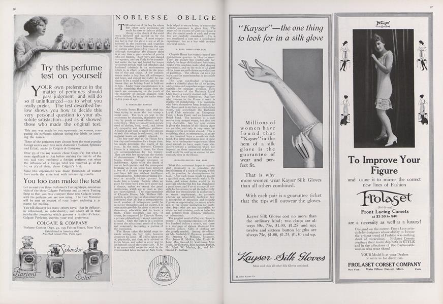 Julius Kayser & Co. Vogue APRIL 15, 1915