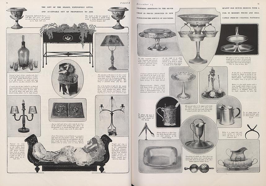 The Gift of the Season, Expensively Little, and Acceptable Out of ...