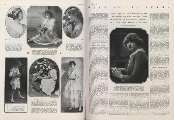What They Read | Vogue | October 1, 1916