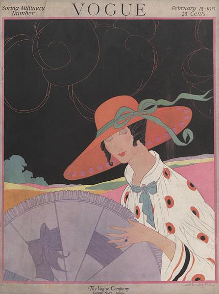 【評価】Millinery number of Vogue / February 15, 1916☆イラスト by George Wolfe Plank☆INTERNATIONAL TEAM, POSTER PUZZLE 750ピース No.7008 ジグソーパズル