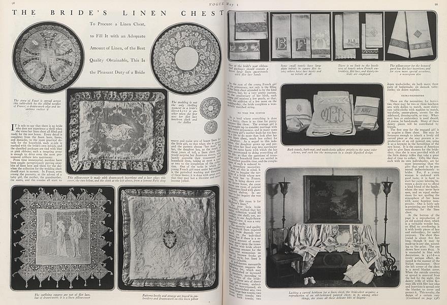 The Bride's Linen Chest