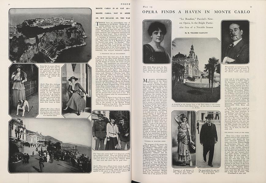 Opera Finds a Haven in Monte Carlo