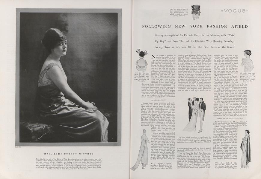 Following New York Fashion Afield