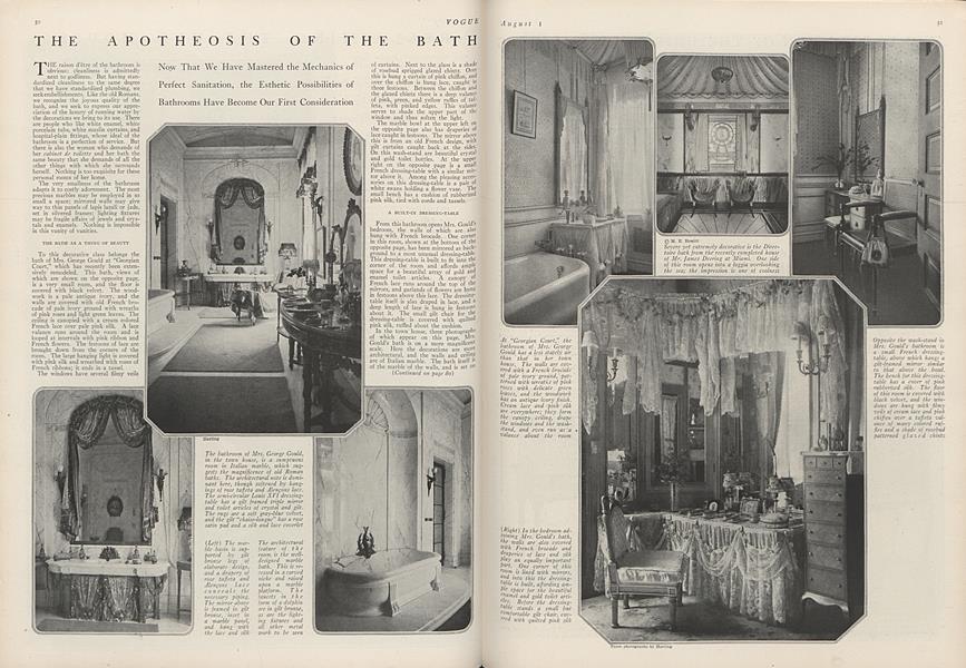 The Apotheosis of the Bath