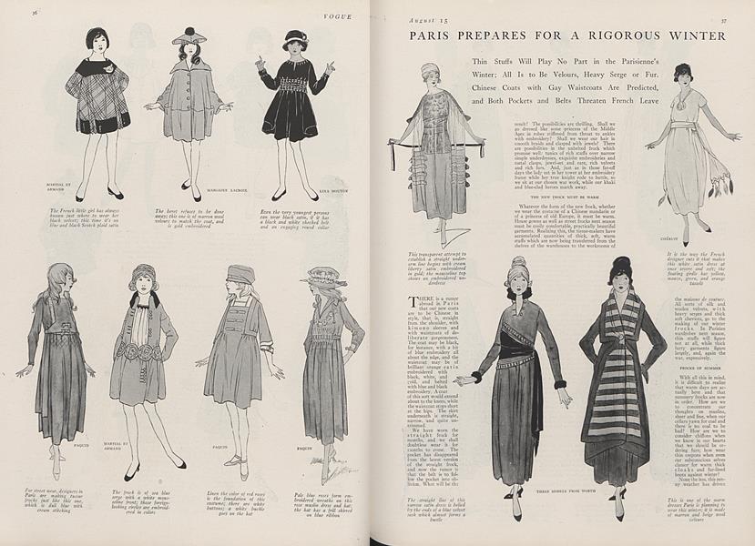 Paris Prepares for a Rigorous Winter