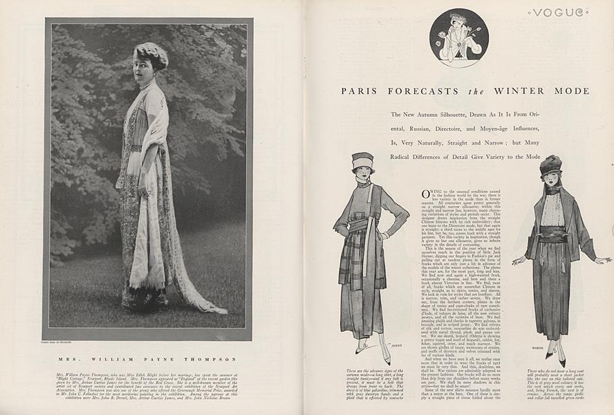 Paris Forecasts the Winter Mode