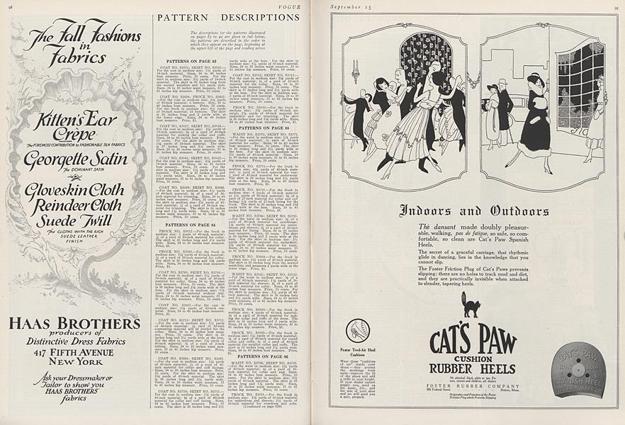 Pattern Descriptions