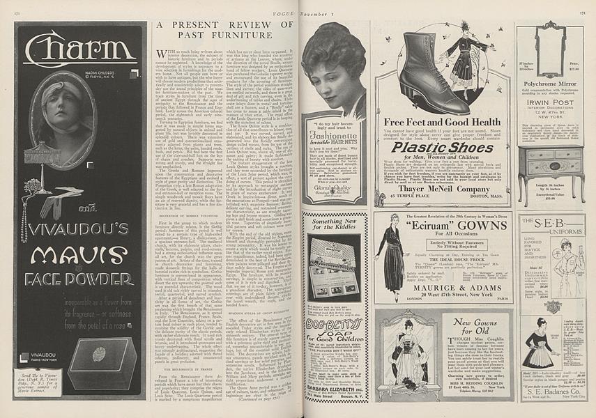 A Present Review of Past Furniture