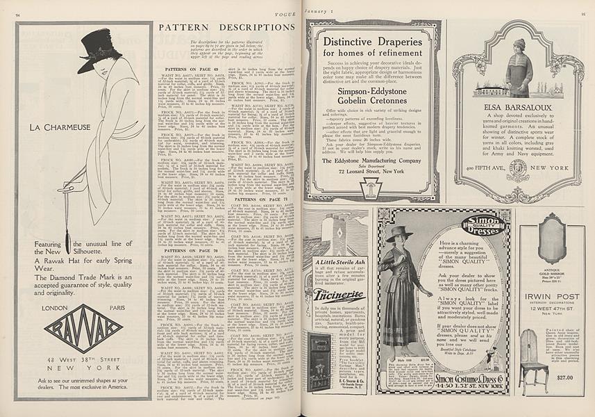 Pattern Descriptions