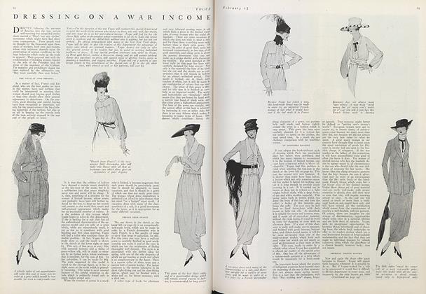 Seen on the Stage | Vogue | February 15, 1918