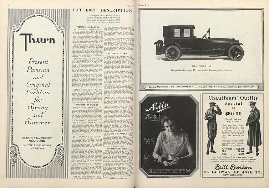 Pattern Descriptions