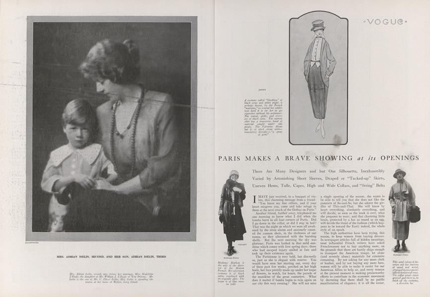 Paris Makes a Brave Showing at Its Openings