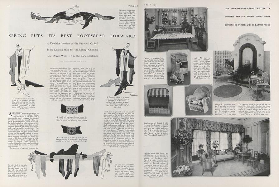 Spring Puts its Best Footwear Forward