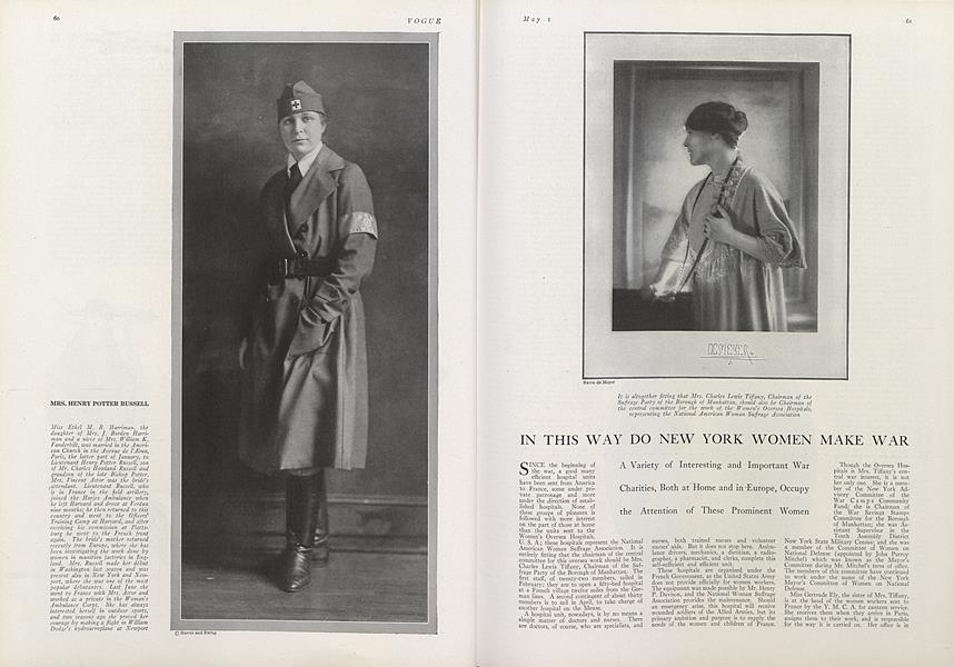 In This Way do New York Women Make War