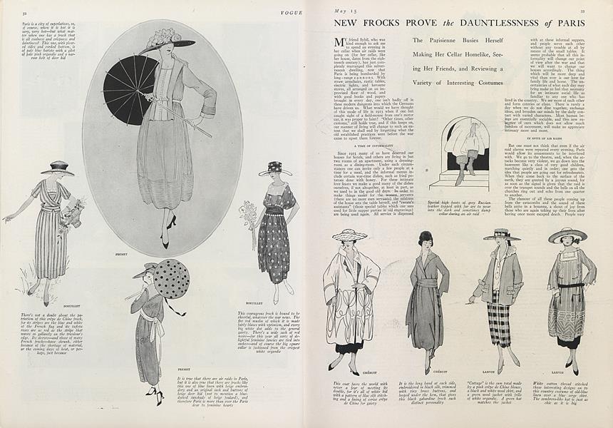 New Frocks Prove the Dauntlessness of Paris