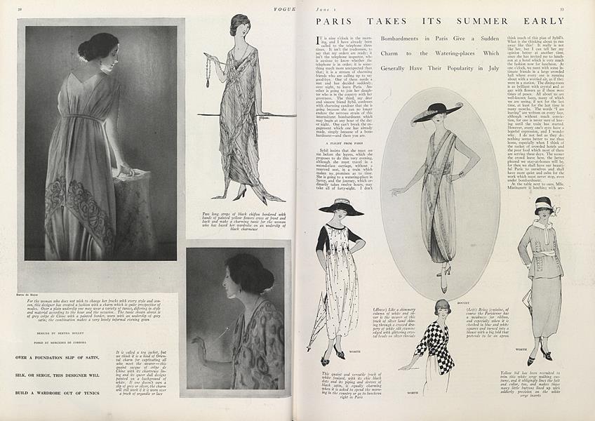 Paris Takes Its Summer Early