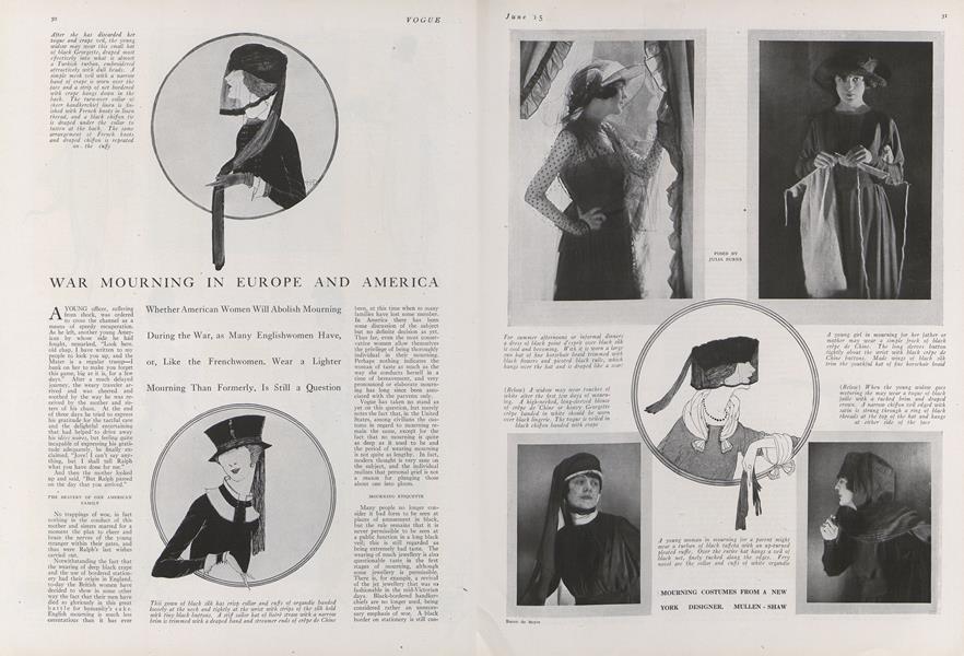 War Mourning in Europe and America