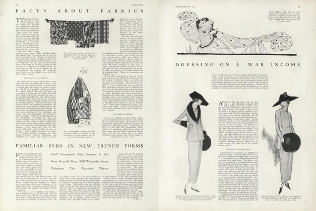 Novel Details Characterize the Models of 1918 | Vogue | September 15, 1918