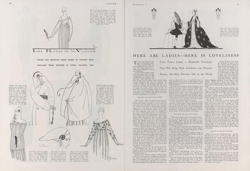 Here Are Ladies—Here Is Loveliness