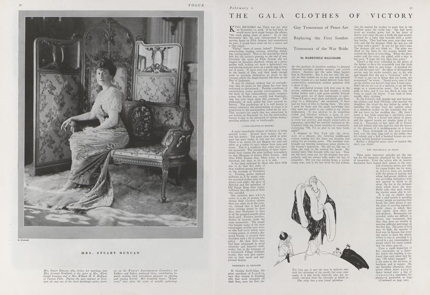 The Gala Clothes of Victory