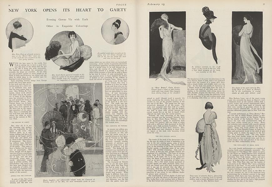 New York Opens Its Heart to Gaiety