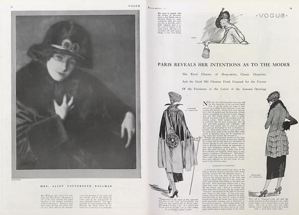 Vogue Patterns | Vogue | Nov. 1, 1919