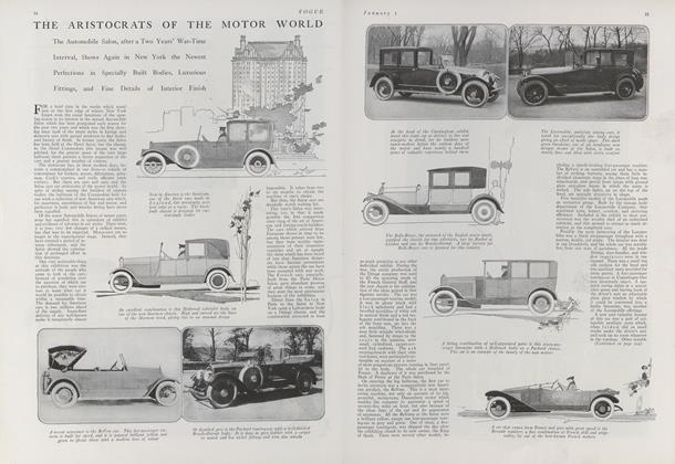 The Aristocrats of the Motor World