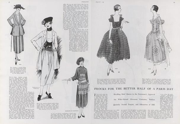 Frocks for the Better Half of a Paris Day