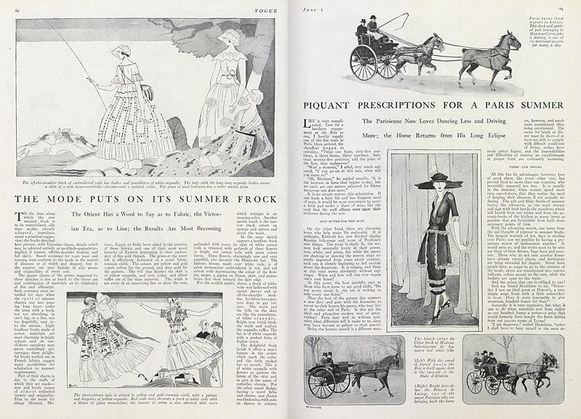 Piquant Prescriptions for a Paris Summer