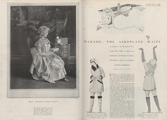 Madame, the Aeroplane Waits