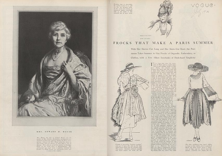 Frocks that Make a Paris Summer