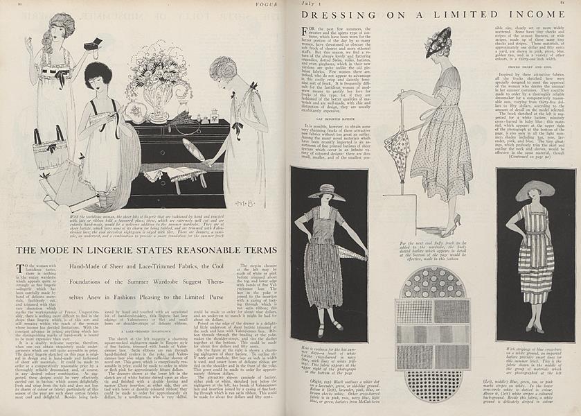 Dressing on a Limited Income