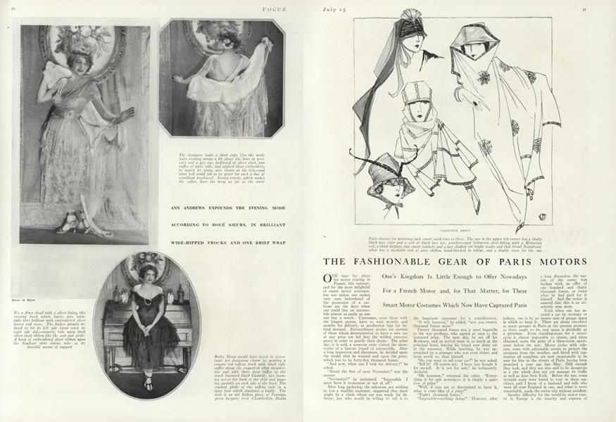 The Fashionable Gear of Paris Motors