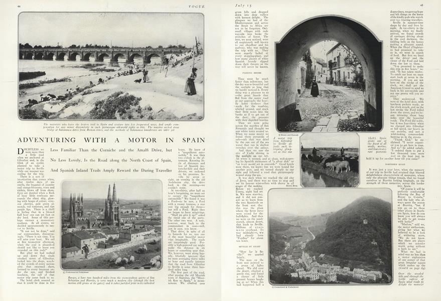 Adventuring with a Motor in Spain