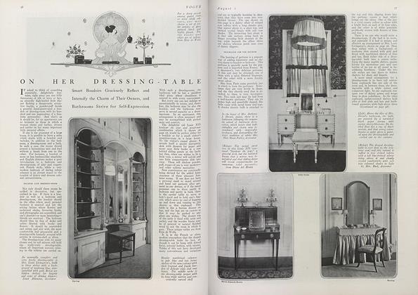 On Her Dressing-Table