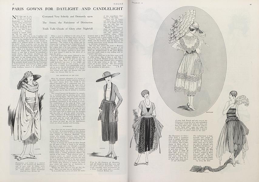 Paris Gowns for Daylight and Candlelight