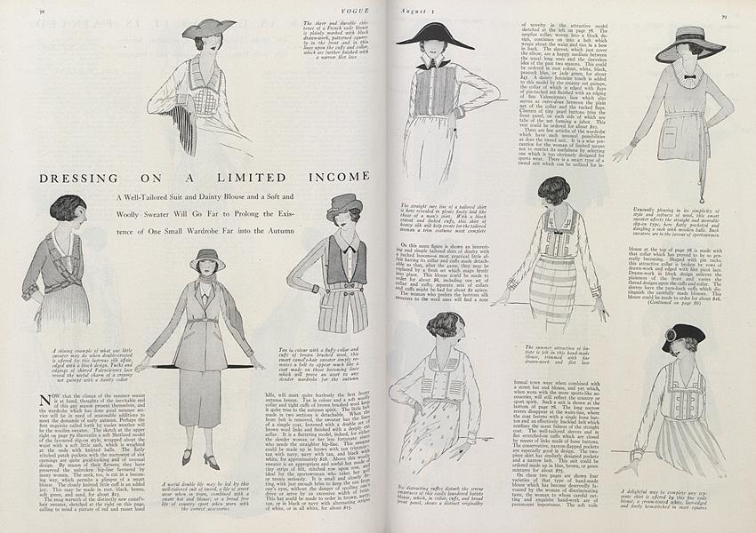 Dressing on a Limited Income