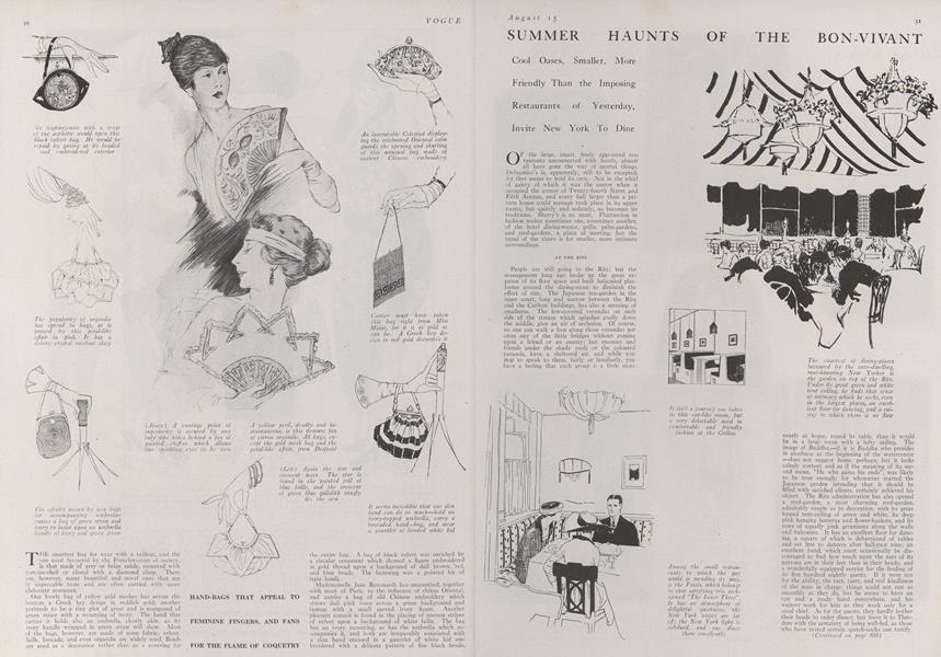 Summer Haunts of the Bon-Vivant